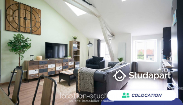 Colocation étudiante T4 &agrave; Nancy (54100)