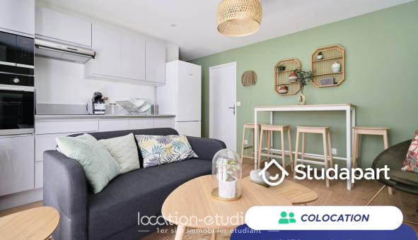 Colocation étudiante T3 &agrave; Nancy (54100)