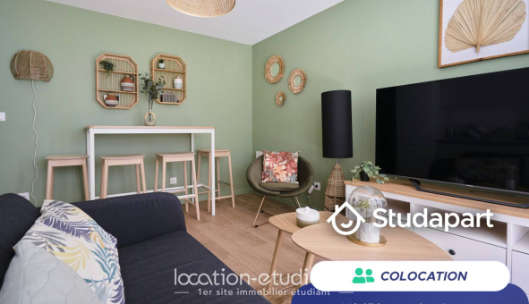 Colocation étudiante T3 &agrave; Nancy (54100)