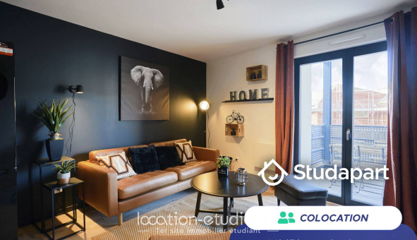 Colocation étudiante T4 &agrave; Nancy (54100)