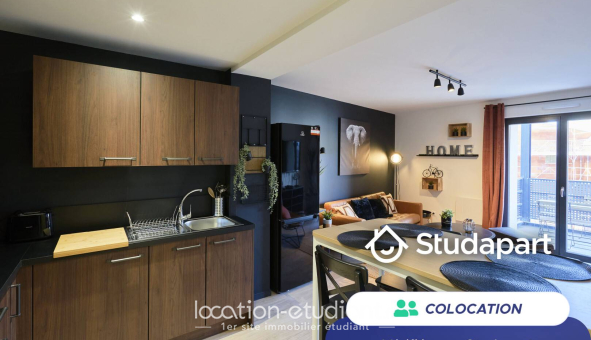 Colocation étudiante T4 &agrave; Nancy (54100)