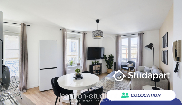 Colocation étudiante T3 &agrave; Nancy (54100)