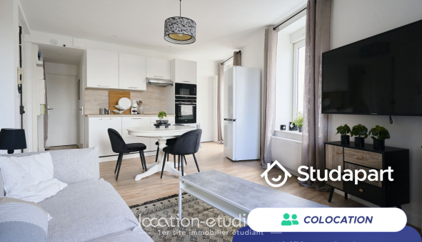 Colocation étudiante T3 &agrave; Nancy (54100)