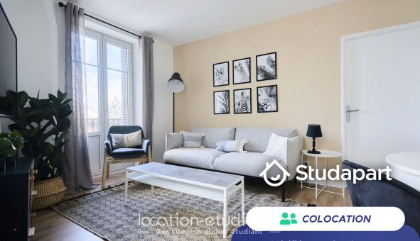 Colocation étudiante T3 &agrave; Nancy (54100)