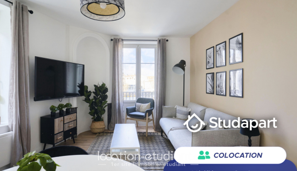 Colocation étudiante T3 &agrave; Nancy (54100)