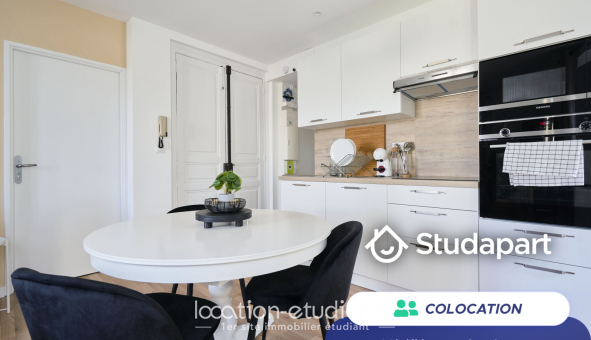 Colocation étudiante T3 &agrave; Nancy (54100)