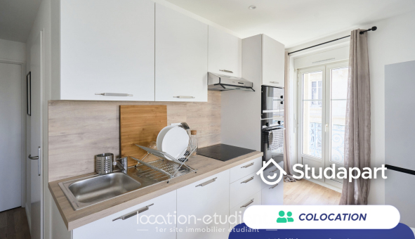 Colocation étudiante T3 &agrave; Nancy (54100)