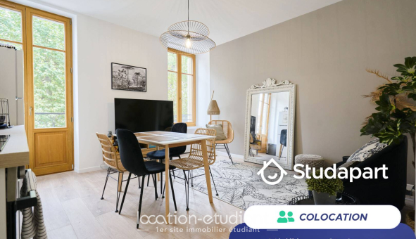 Colocation étudiante T3 &agrave; Nancy (54100)