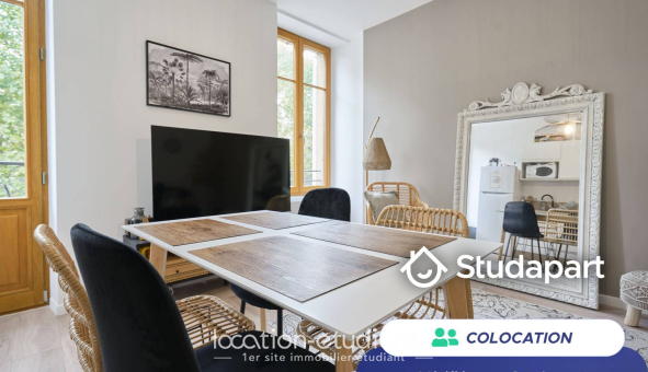 Colocation étudiante T3 &agrave; Nancy (54100)