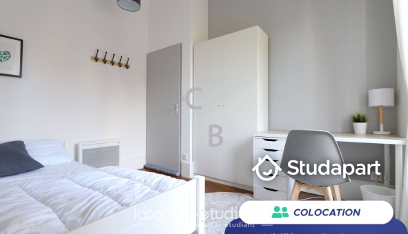 Colocation étudiante T4 &agrave; Nancy (54100)