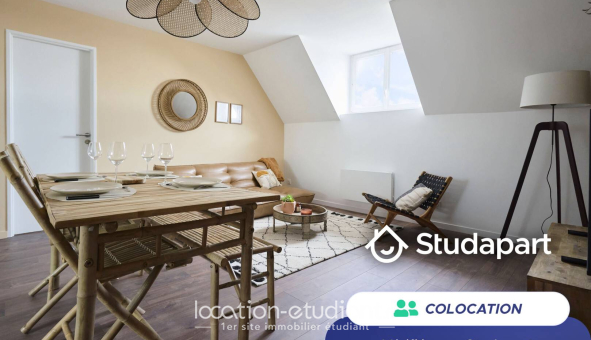 Colocation étudiante T4 &agrave; Nancy (54100)