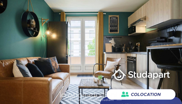 Colocation étudiante Studio &agrave; Nancy (54100)