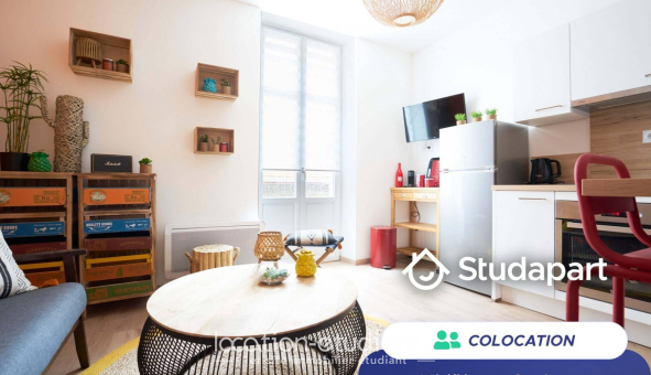 Colocation étudiante T3 &agrave; Nancy (54100)