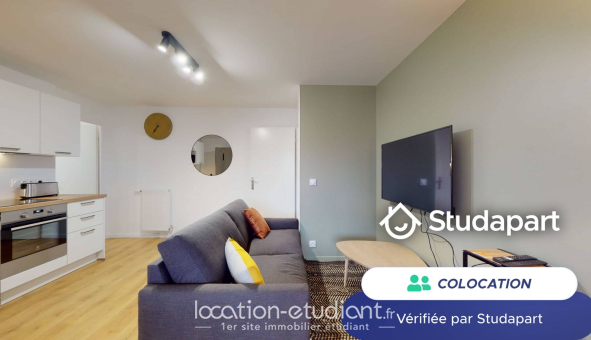 Colocation étudiante Studio &agrave; Nanterre (92000)