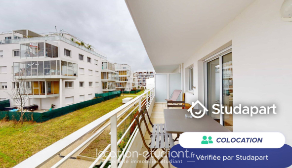 Colocation étudiante Studio &agrave; Nanterre (92000)