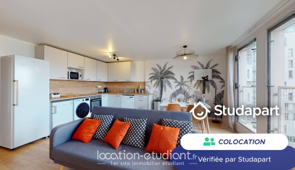 Colocation étudiante Studio &agrave; Nanterre (92000)