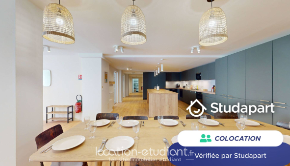 Colocation étudiante Studio &agrave; Nanterre (92000)