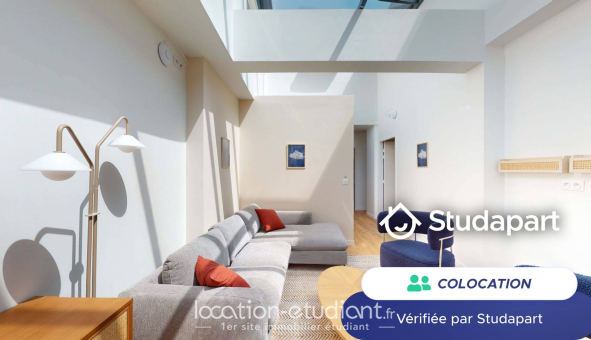 Colocation étudiante Studio &agrave; Nanterre (92000)
