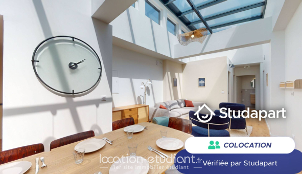 Colocation étudiante Studio &agrave; Nanterre (92000)