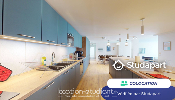 Colocation étudiante Studio &agrave; Nanterre (92000)