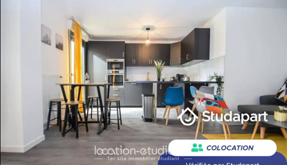 Colocation étudiante Studio &agrave; Nanterre (92000)