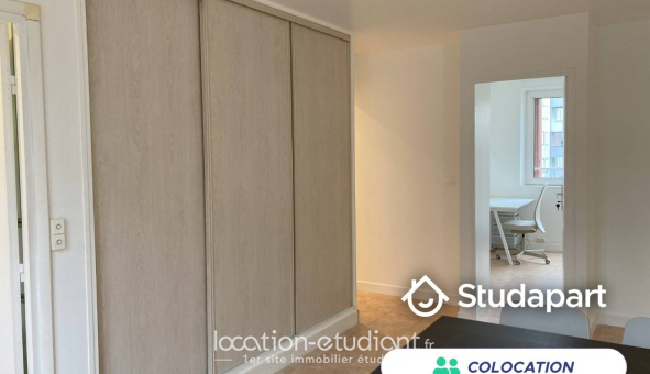 Colocation étudiante Studio &agrave; Nanterre (92000)