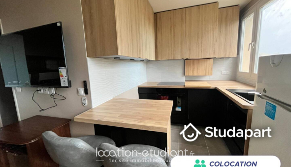 Colocation étudiante Studio &agrave; Nanterre (92000)