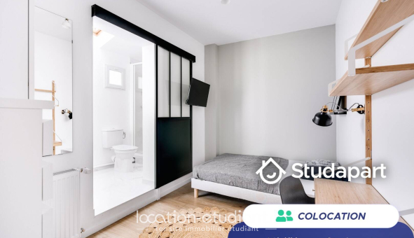 Colocation étudiante Studio &agrave; Nanterre (92000)