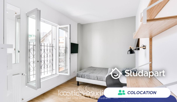 Colocation étudiante Studio &agrave; Nanterre (92000)