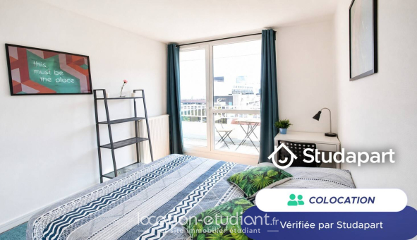 Colocation étudiante T4 &agrave; Nanterre (92000)