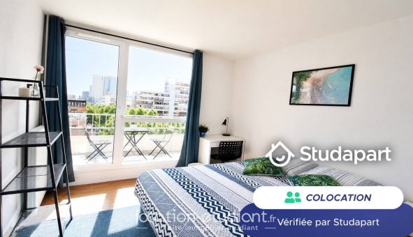 Colocation étudiante T4 &agrave; Nanterre (92000)