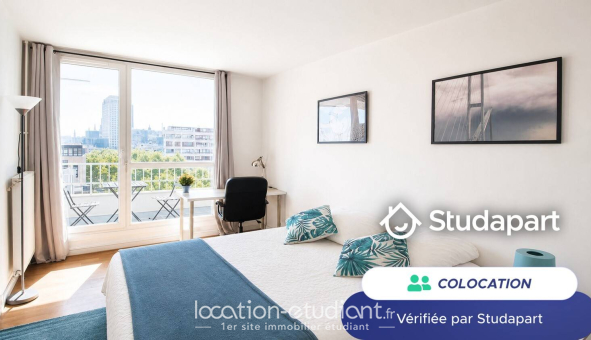 Colocation étudiante T4 &agrave; Nanterre (92000)