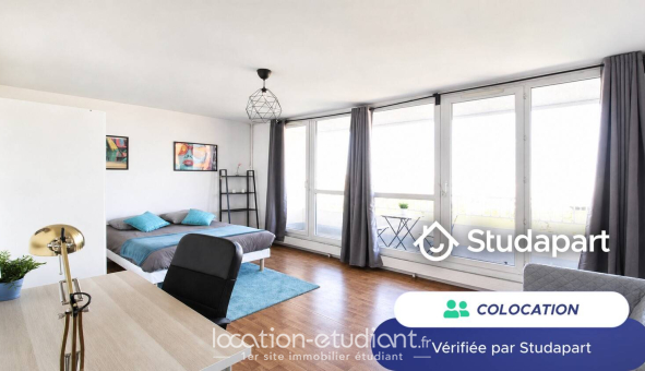 Colocation étudiante T4 &agrave; Nanterre (92000)