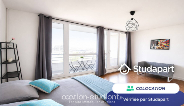 Colocation étudiante T4 &agrave; Nanterre (92000)