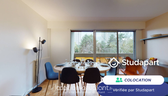 Colocation étudiante Studio &agrave; Nanterre (92000)