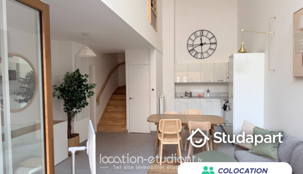 Colocation étudiante Studio &agrave; Nanterre (92000)