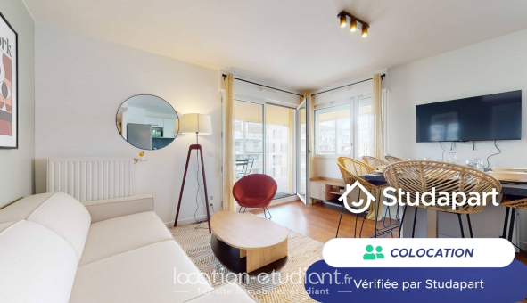 Colocation étudiante Duplex &agrave; Nanterre (92000)