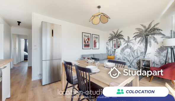 Colocation étudiante T5 &agrave; Nanterre (92000)