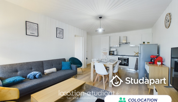 Colocation étudiante Studio &agrave; Nantes (44200)