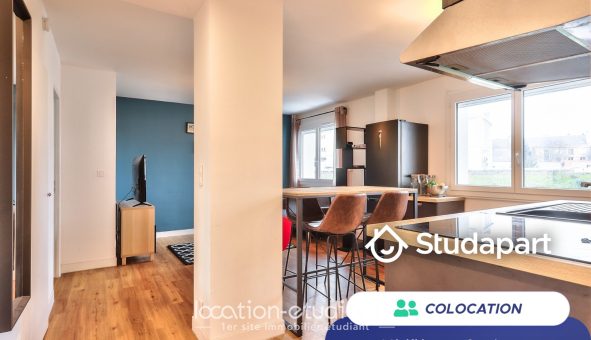Colocation étudiante T4 &agrave; Nantes (44200)