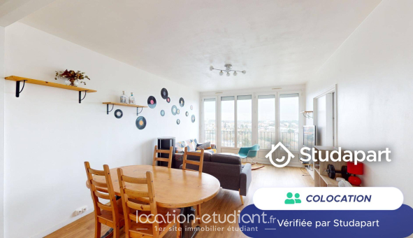Colocation étudiante Studio &agrave; Nantes (44200)