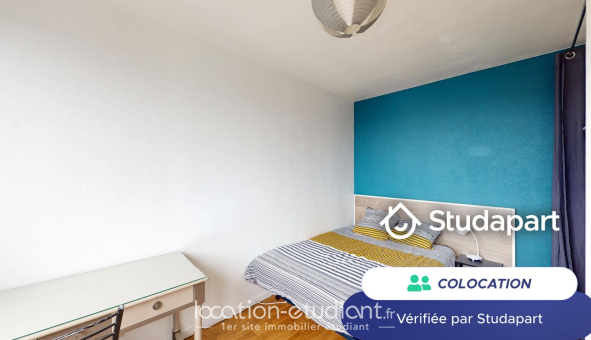 Colocation étudiante Studio &agrave; Nantes (44200)