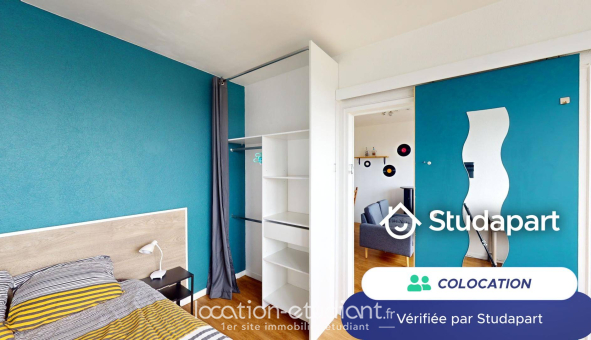 Colocation étudiante Studio &agrave; Nantes (44200)
