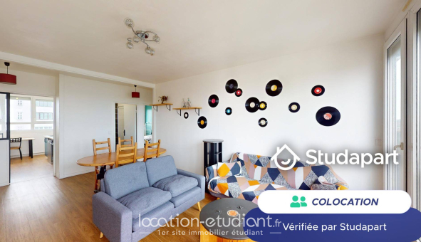 Colocation étudiante Studio &agrave; Nantes (44200)