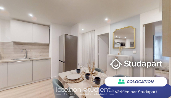 Colocation étudiante Studio &agrave; Nantes (44200)