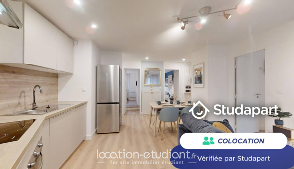 Colocation étudiante Studio &agrave; Nantes (44200)