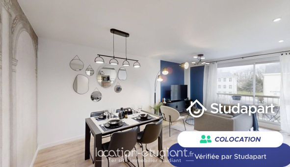 Colocation étudiante Studio &agrave; Nantes (44200)