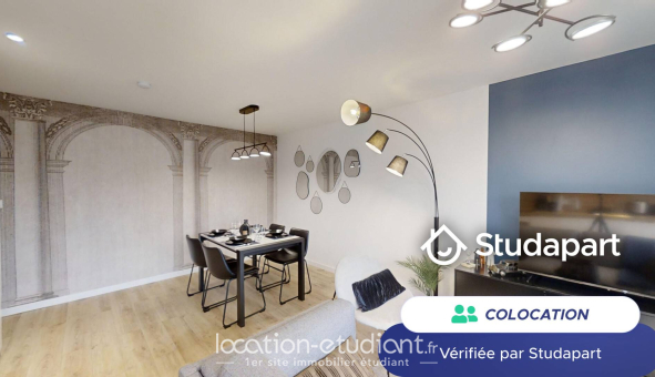 Colocation étudiante Studio &agrave; Nantes (44200)