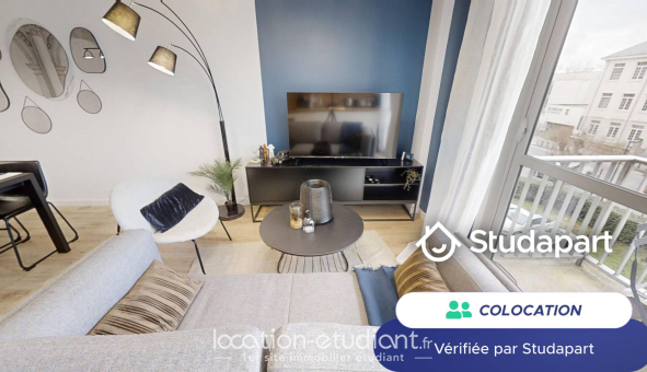 Colocation étudiante Studio &agrave; Nantes (44200)