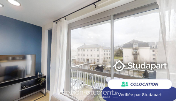 Colocation étudiante Studio &agrave; Nantes (44200)